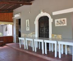 Casale de Sole - Veranda per il ricevimento di nozze