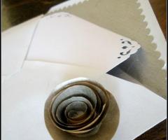 Partecipazioni di nozze artigianali