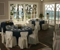 Sala interna per il matrimonio della location nuziale