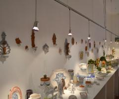 Interno dello show room Particolari di Sicilia a Messina