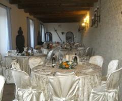 Sala interna del Castello per il ricevimento di matrimonio
