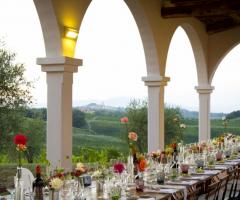 Tavolo imperiale country chic - Divinamente Eventi