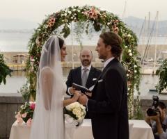 Cerimonia di matrimonio al mare