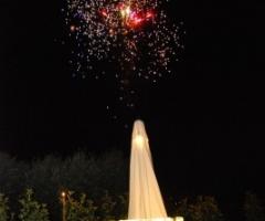 Fuochi d'artificio per il matrimonio