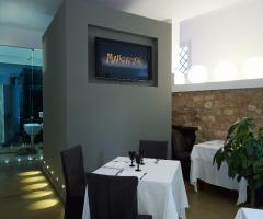 Mangiafuoco Ristorante - La sala Piccola con Mura Romane