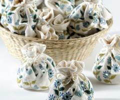 Chico Mendes Onlus - Sacchettini ricamati a mano dall'India