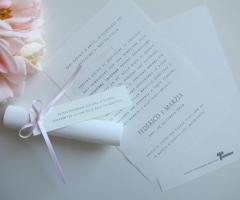 Bomboniere solidali Telethon - Pergamena