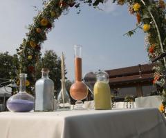 AmaRena - Wedding and event planner - Allestimento per il rito della sabbia (familiare)