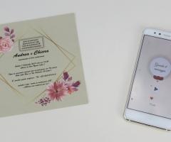 Invito di matrimonio AR - Invito dimostrativo e hompeage app