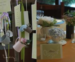 Tableau e centrotavola a tema tè