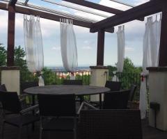 Scorcio del panorama dalla terrazza