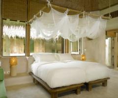 Camera per gli sposi alle Maldive