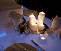 Candele e bomboniere per il matrimonio