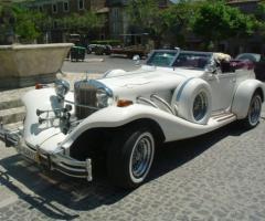 Auto d'epoca per le nozze