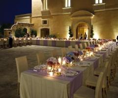 Allestimento di Noiduewedding, agenzia di wedding planner a Linguaglossa (Catania)