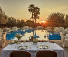 Rigoletto Ricevimenti d'Autore - Vista del tramonto dalla villa