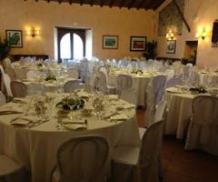 Sala interna per ricevimento di matrimonio presso Castiglione di Sicilia (Catania)