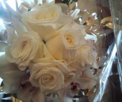 boucquet di rose ed orchiedee