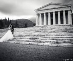 Jerry Reginato photography - Gli sposi al tempio del canova