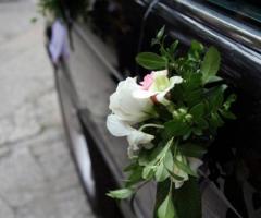 Dettaglio decorativo auto da cerimonia