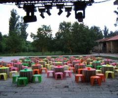 Allestimento ricevimento nuziale a tema