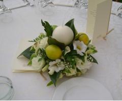Centrotavola con limoni