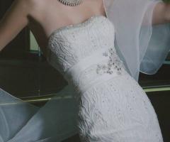 Prezioso abito da sposa del Centro Sposi Scacco Matto