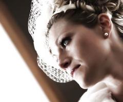 Primo piano della sposa