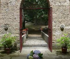 La corte interna della Tenuta