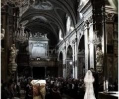 In chiesa - Foto Sartore