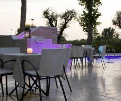 Scenografia a bordo piscina