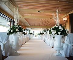 Addobbi floreali per la cerimonia di matrimonio