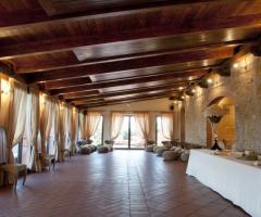 Portico per il ricevimento di matrimonio