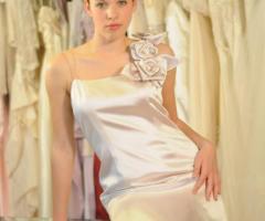 Abito da sposa realizzato su misura dall'atelier Ana Segura