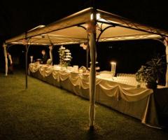 Villa Aretusi - Allestimento per gli aperitivi di sera