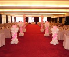 Allestimento con palloncini per il matrimonio - IlydeaPalloncini a Salerno