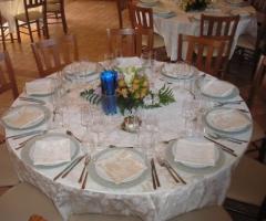 Tavolo per il ricevimento di nozze