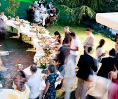 Buffet per ricevimento