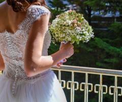 Maurizio Siano Fiorista - Bouquet tondo per sposa