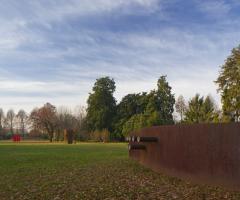 Scorcio del parco museo d'arte contemporanea