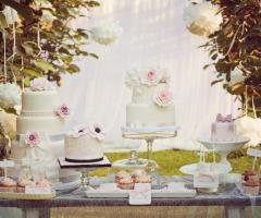 Sweet table per il matrimonio