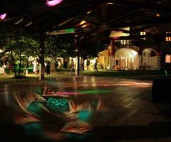 Il ricevimento di matrimonio organizzato di sera