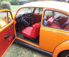 Gli interni del maggiolino