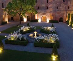 Principato di Lucedio - Chiostro illuminato