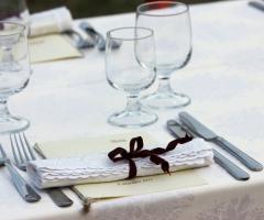 Hotel Stendhal - Allestimento tavoli per matrimoni