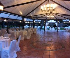 Casa Isabella - Allestimento sotto il gazebo