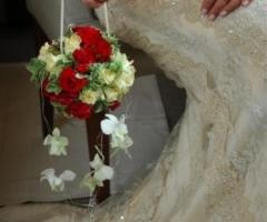 Fotografia del bouquet della sposa