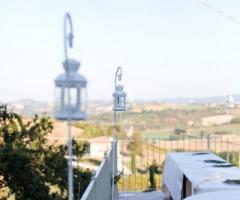 Terrazza della villa per matrimoni a Bologna