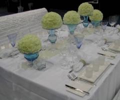 Centrotavola per il buffet nuziale