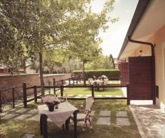 Giardino dell'agriturismo ai Castelli Romani